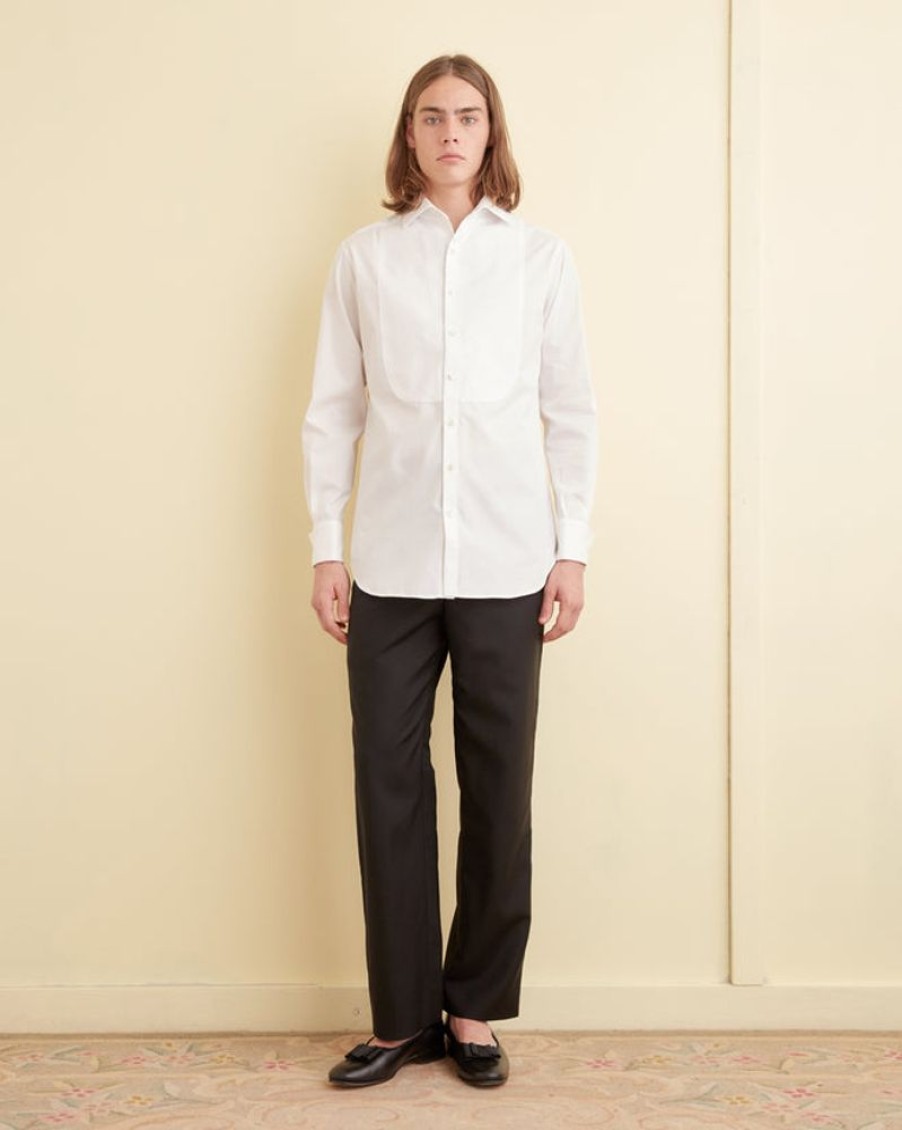 BODE New York Bib Tuxedo Shirt | Shirts