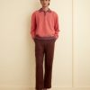 BODE New York Eldridge Trim Pullover | Knitwear