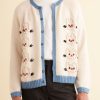 BODE New York Calico Cardigan | Knitwear