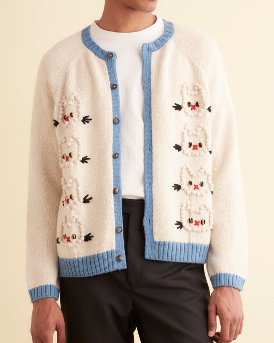 BODE New York Calico Cardigan | Knitwear