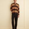 BODE New York Embellished Stripe Cycling Polo | Knitwear