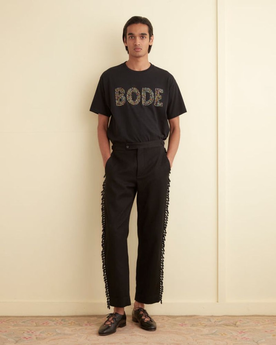 BODE New York Beaded Fringe Trousers | Trousers & Pants