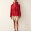 BODE New York Nylon Tie Anorak - Red | Outerwear