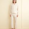 BODE New York Scalloped Acorn Pajama Pants | Trousers & Pants