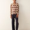 BODE New York Ripple Plaid Long Sleeve Shirt | Shirts