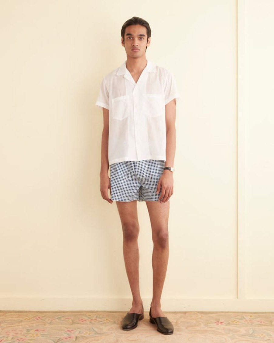 BODE New York Voile Short Sleeve Shirt | Shirts