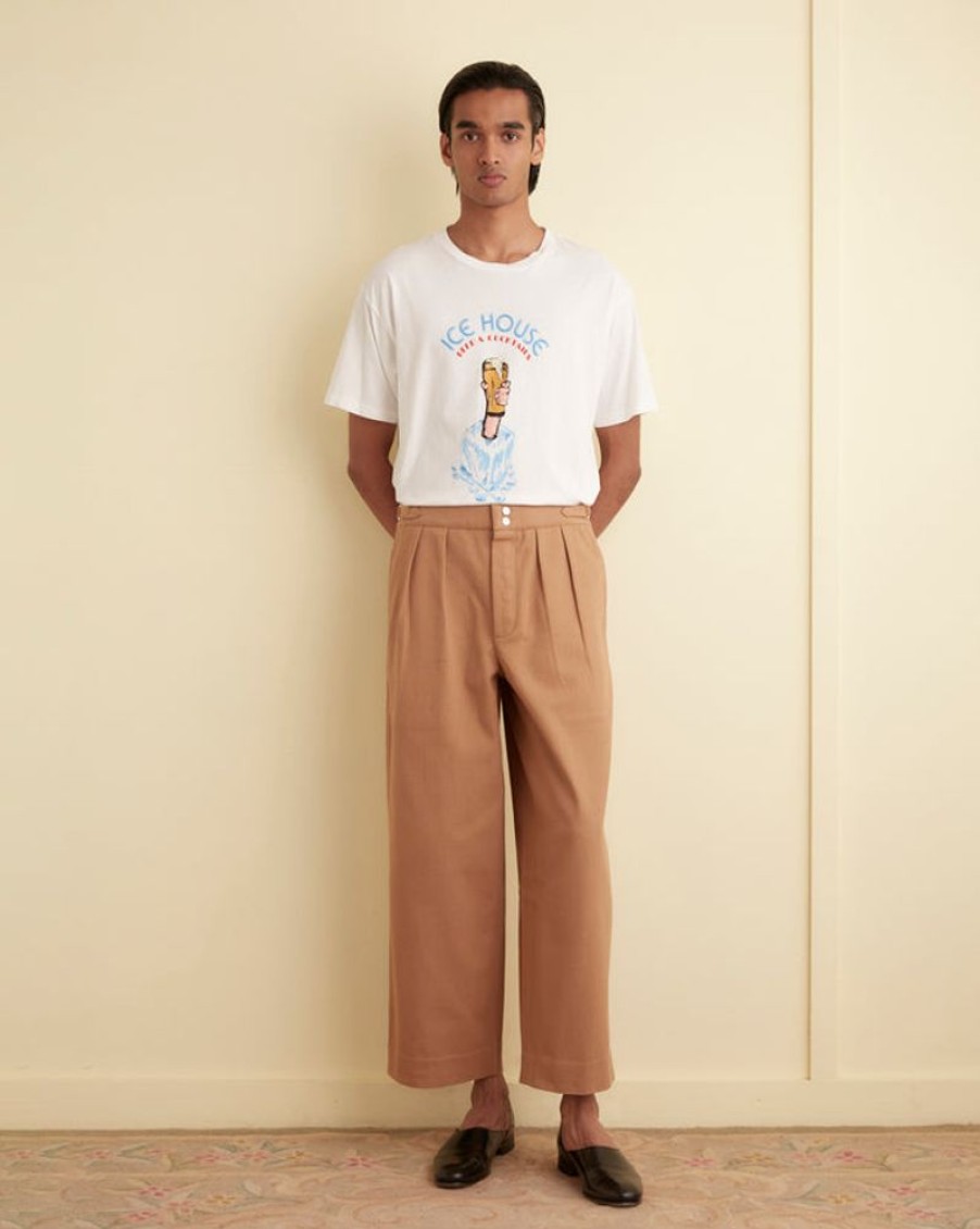 BODE New York Wide Leg Snap Trousers | Trousers & Pants