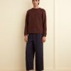 BODE New York Cashmere Crewneck - Cinnabar | Knitwear