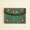 BODE New York Gem Venue Clutch - Green/Black | Accessories