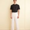 BODE New York Skunk Tail Patch Trousers | Trousers & Pants