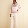 BODE New York Bay Stripe Sweater | Knitwear