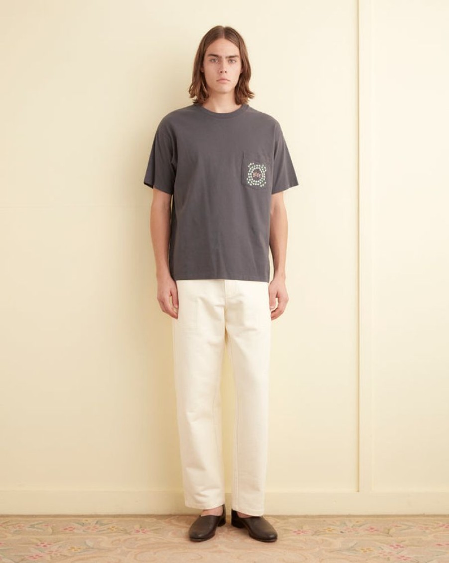 BODE New York Sweatpants - Cream | Trousers & Pants