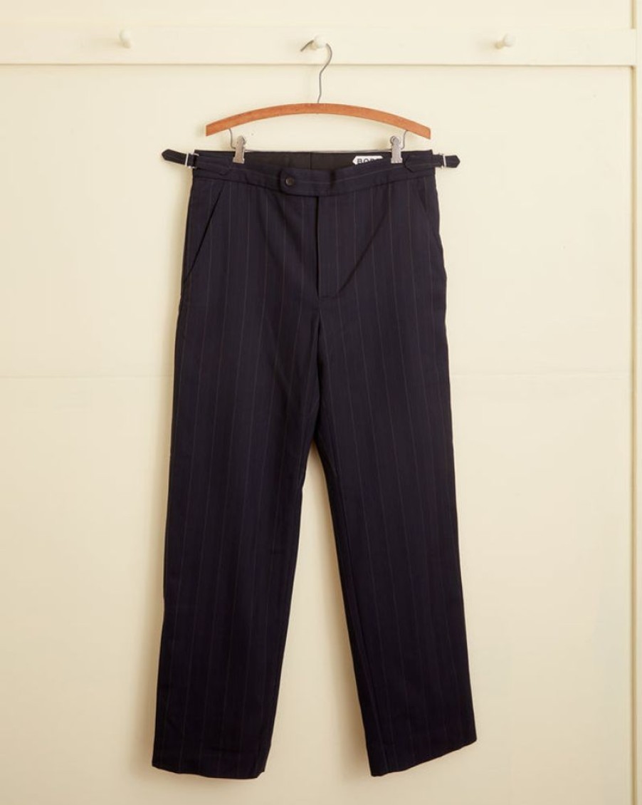 BODE New York Admiral Stripe Trousers - 32 | Trousers & Pants