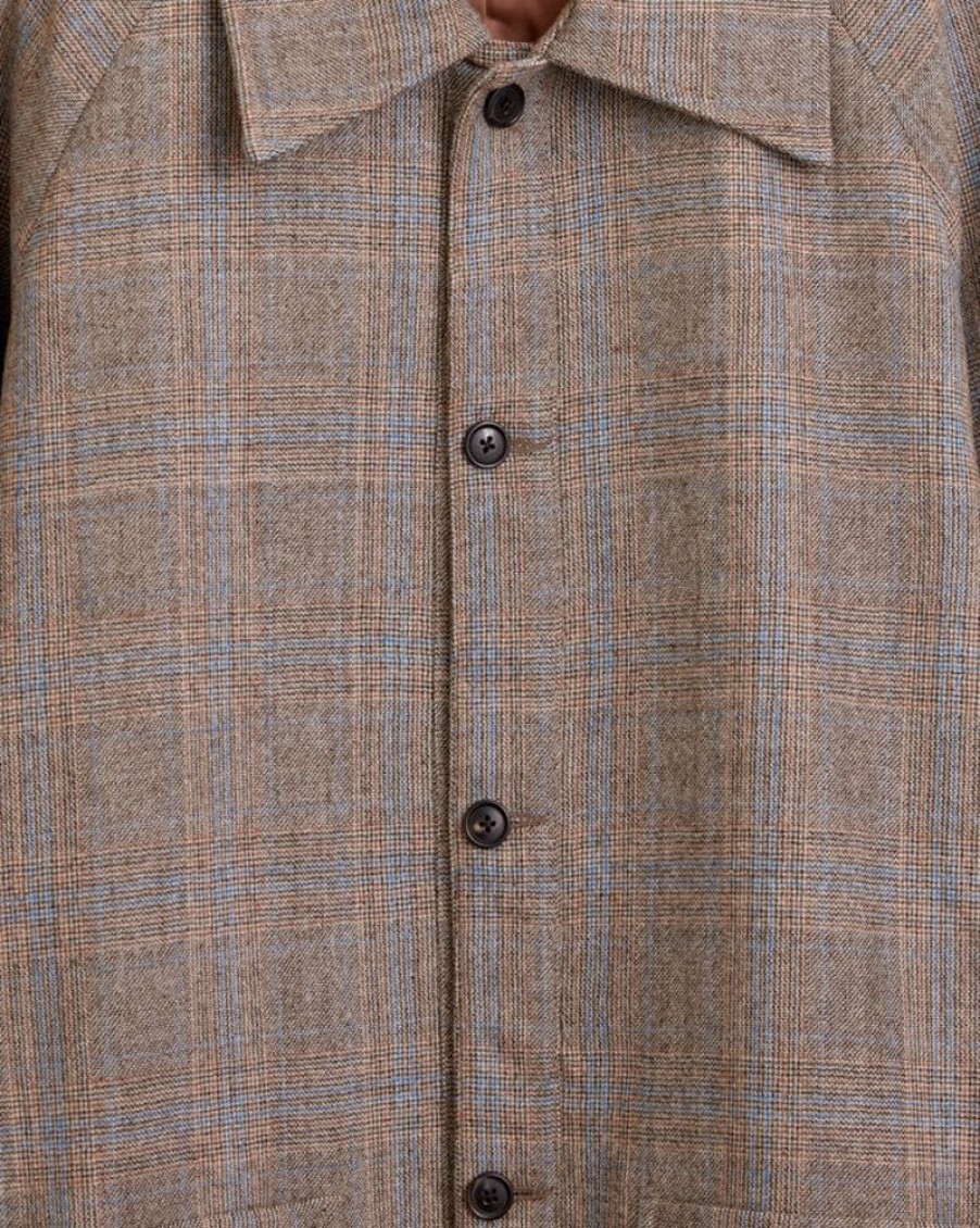 BODE New York Birdseed Check Jacket - L | Outerwear