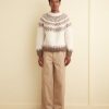 BODE New York Branch Yoke Sweater | Knitwear