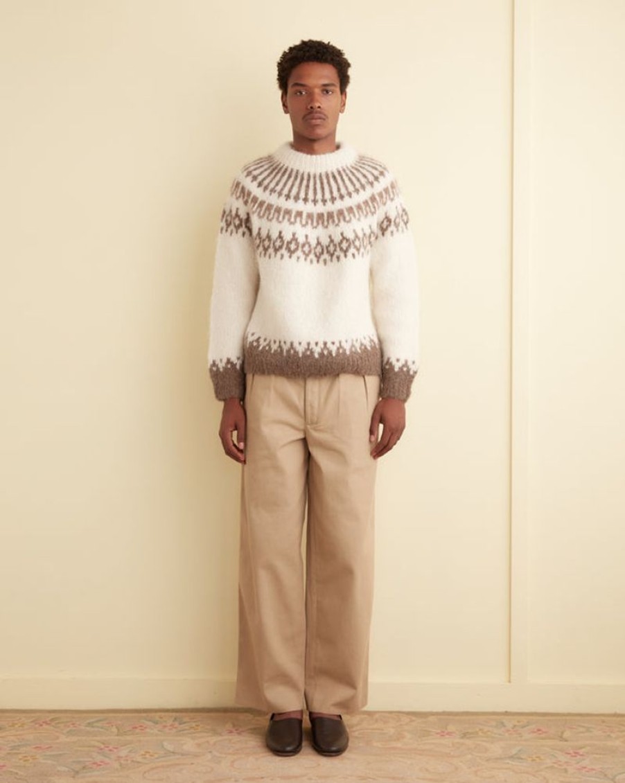 BODE New York Branch Yoke Sweater | Knitwear