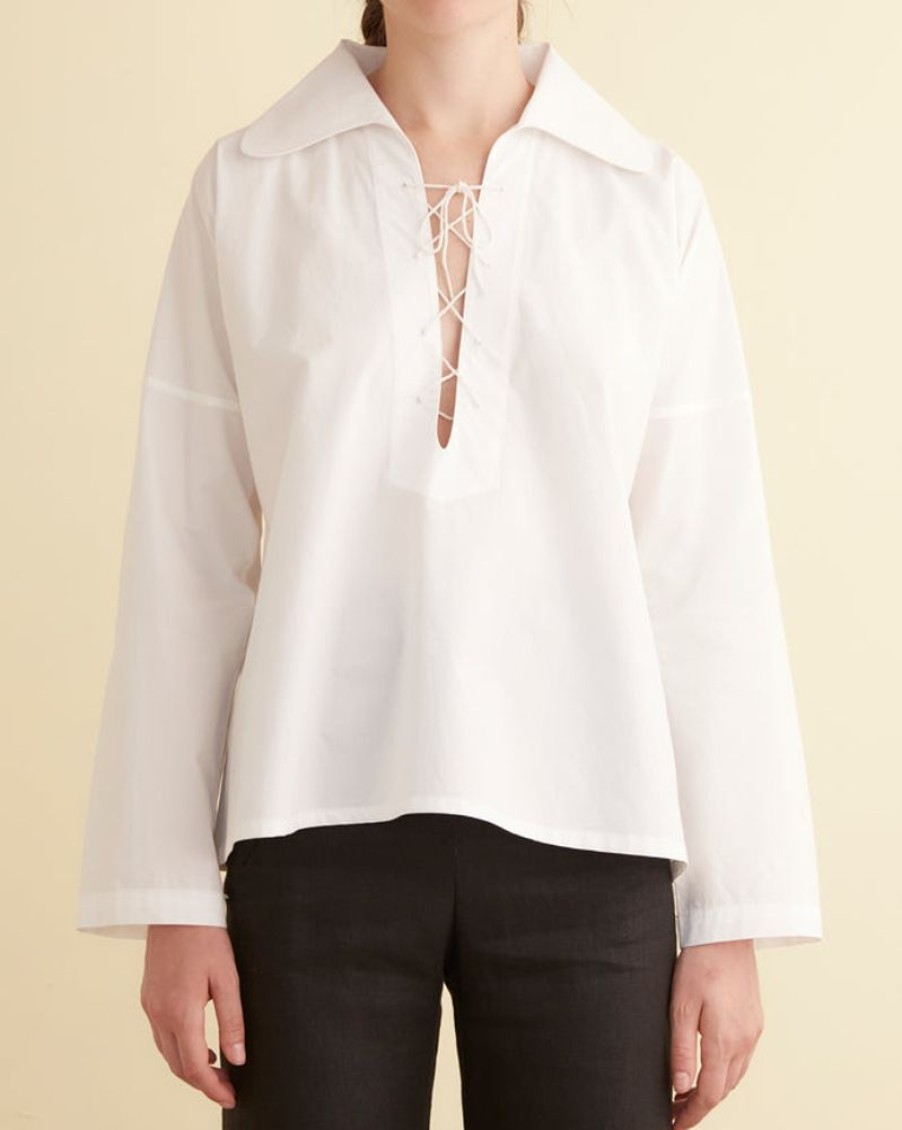 BODE New York Bonnie Shirt | Tops