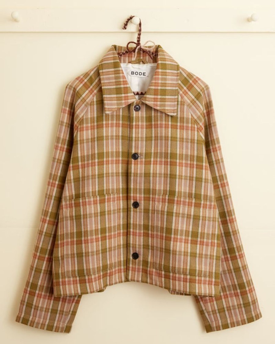 BODE New York Alder Plaid Jacket - S | Outerwear