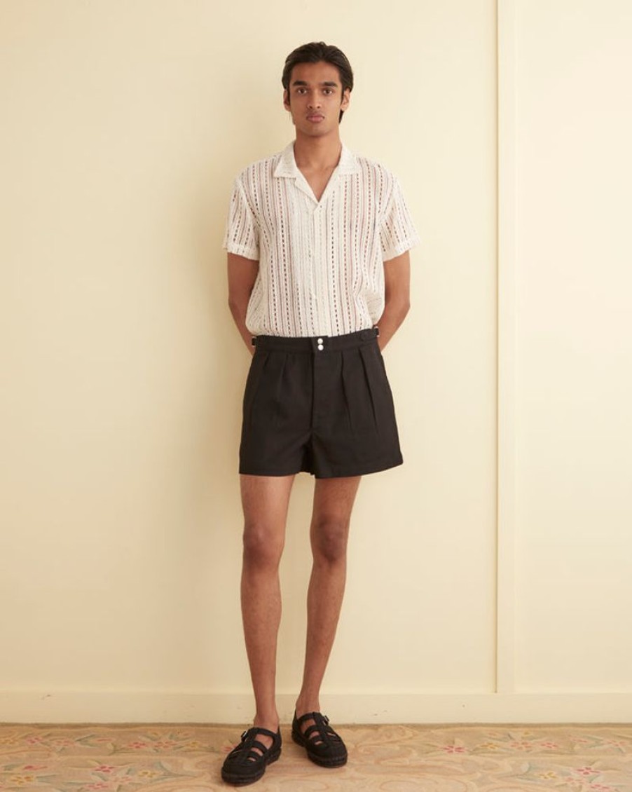 BODE New York Twill Snap Shorts | Shorts