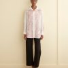 BODE New York Beaded Crossvine Shirt | Tops